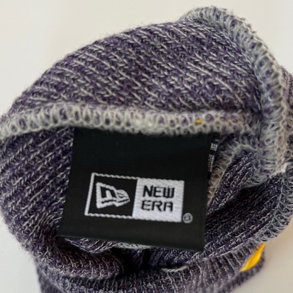 New Era LSU Purple Gold and White Beanie Hat Unisex One Size - Picture 3 of 4